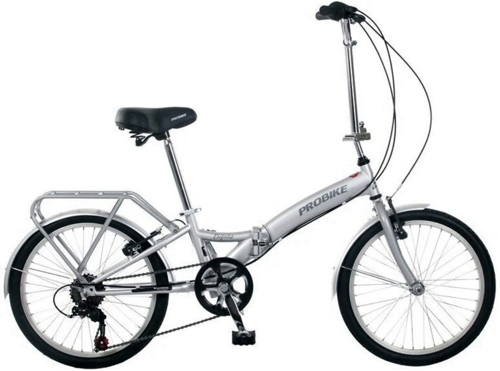 Probike Enfold Unisex Folding Bike 20" Wheels, 6-Speed, Folder