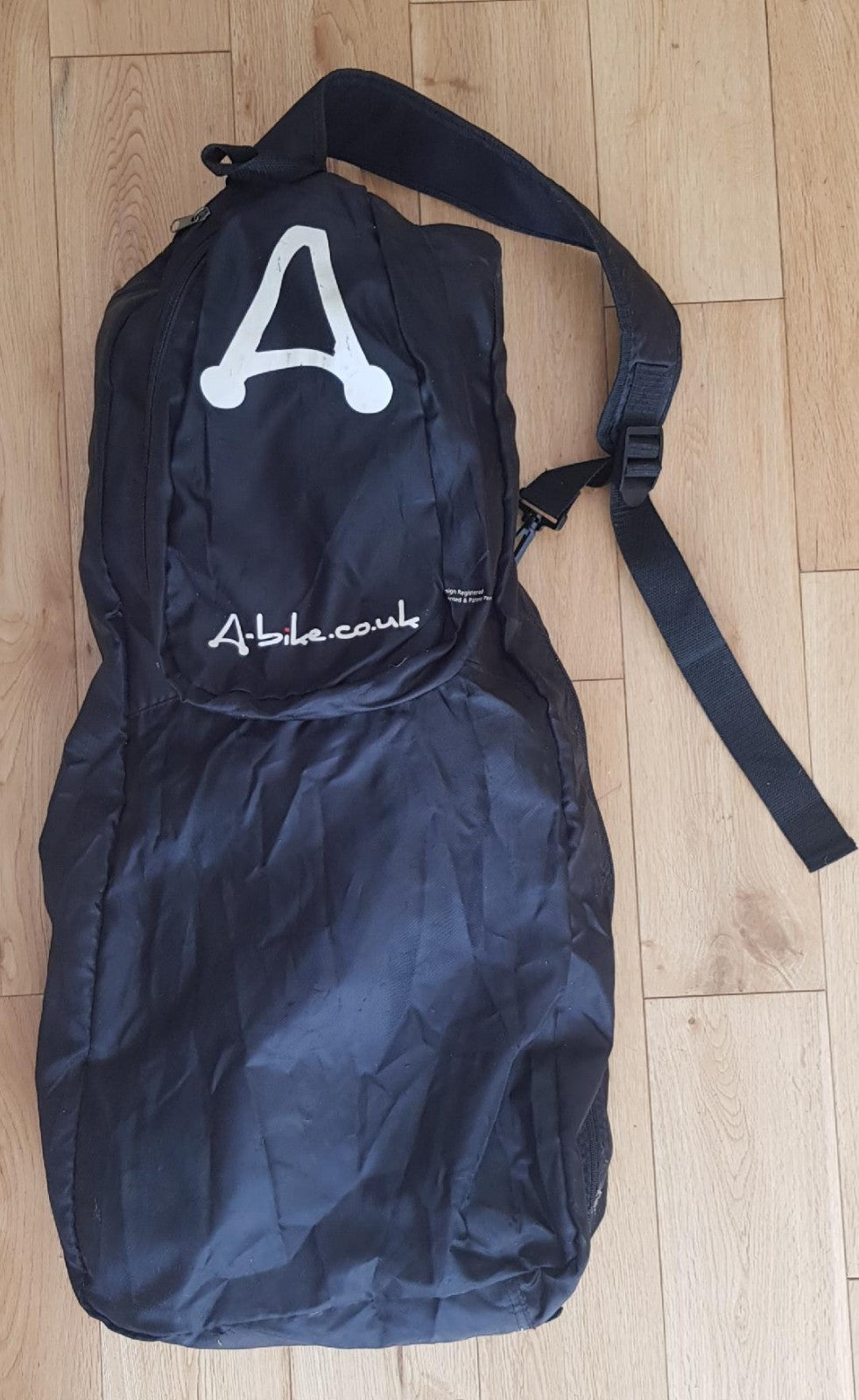 Rare Original A-bike folding bicycle designed by inventor Sir Clive Sinclair