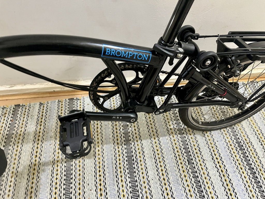 Brompton Folding Bike elctrc Black