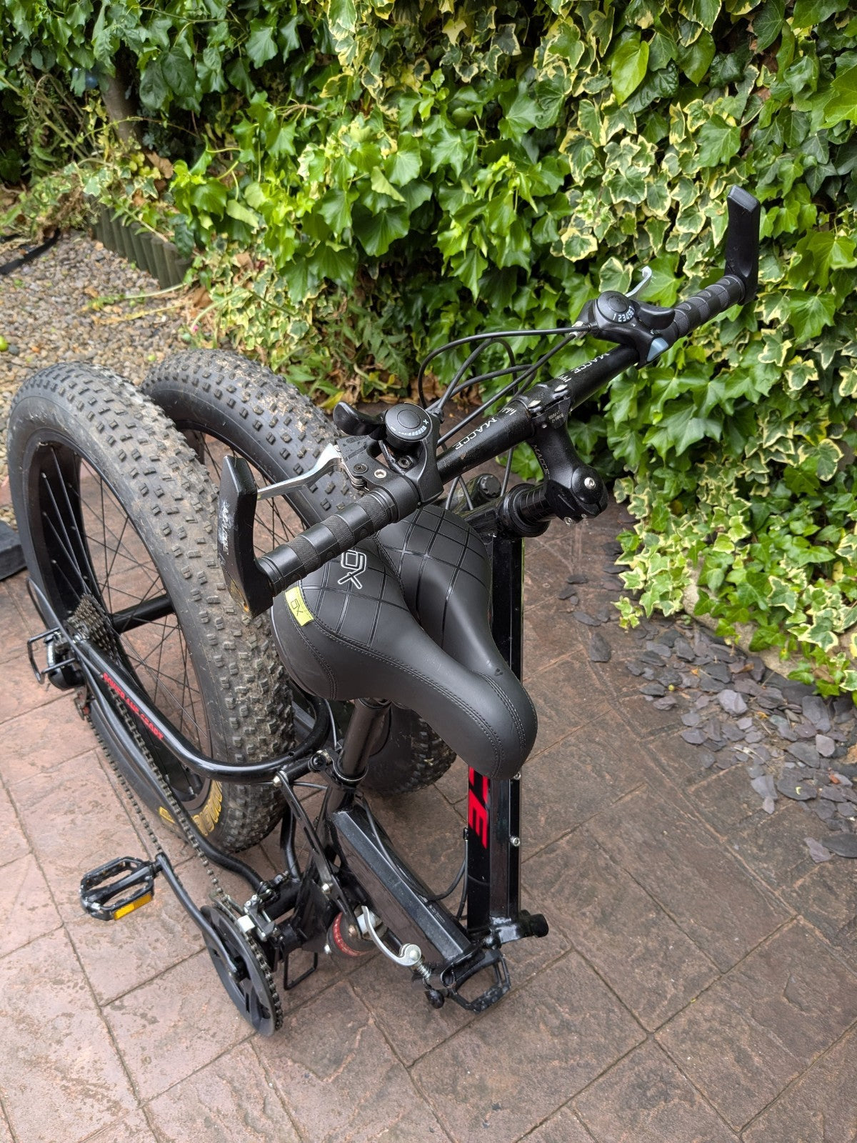 Folding Dual Suspension Fat Wheeled Mountain Bike, 21 Speed Adult bicycle