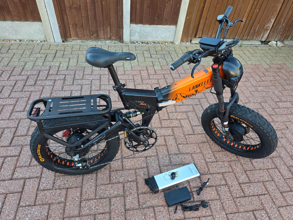 Lankeleisi X3000 Max 20" 4.0 Bike 48V 20AH Foldable Bicycle UPGRADED CUSTOMIZED