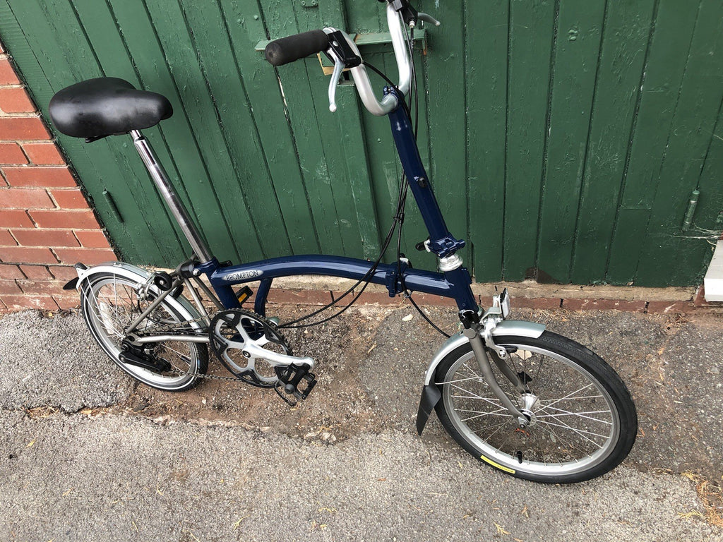 BROMPTON SUPERLIGHT - TITANIUM REAR TRIANGLE AND FORK - 2 Speed