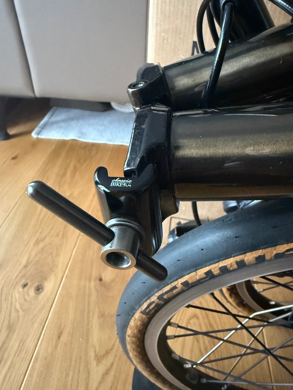 Brompton S6L – Black Lacquer – 6 Speed – Full PPF – Excellent Condition+Upgrades