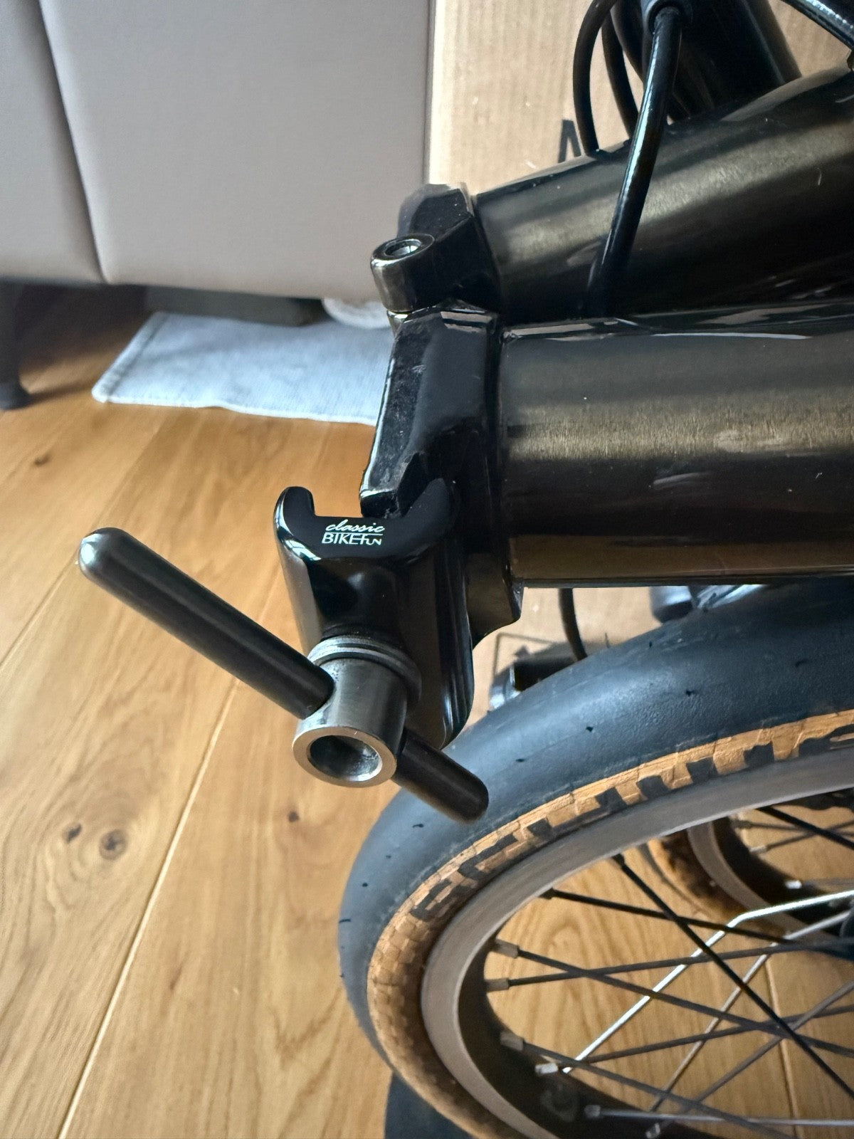 Brompton S6L – Black Lacquer – 6 Speed – Full PPF – Excellent Condition+Upgrades