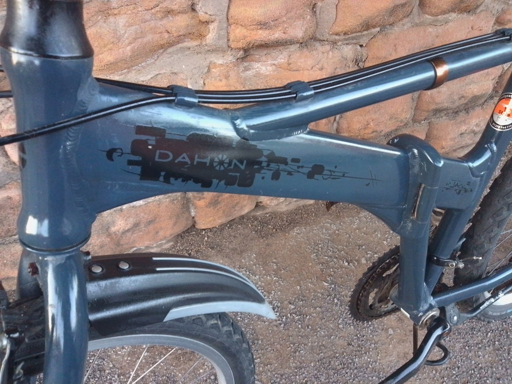DAHON 26-inch folding Mountain Bike - Blue, Good Condition