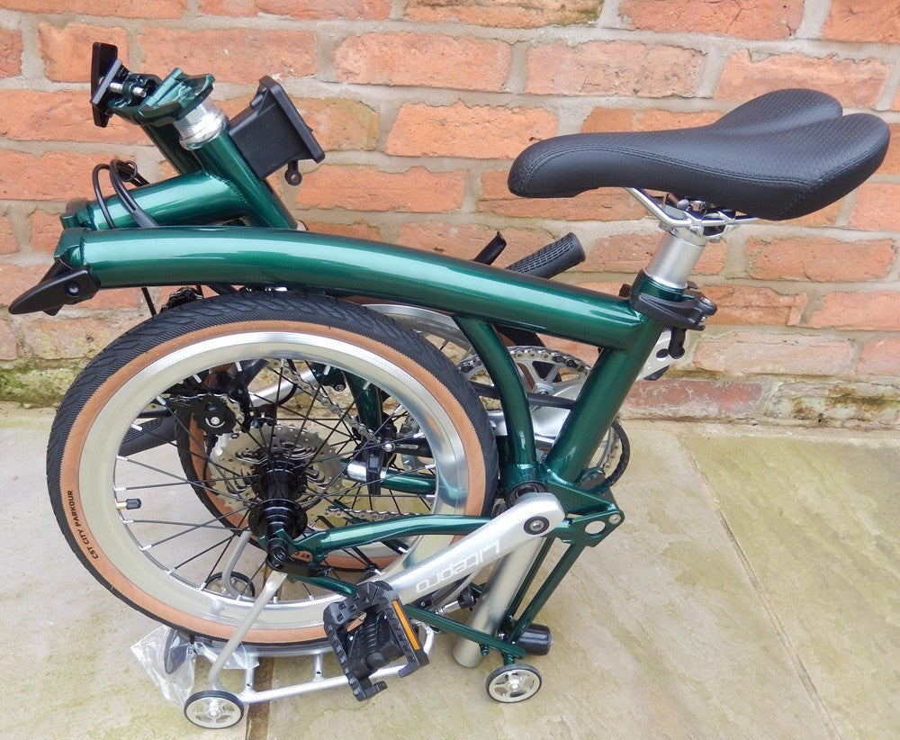 Cranston R9 Folding Adults Bike in Green 9 Speed 16" Wheel Brand New Boxed