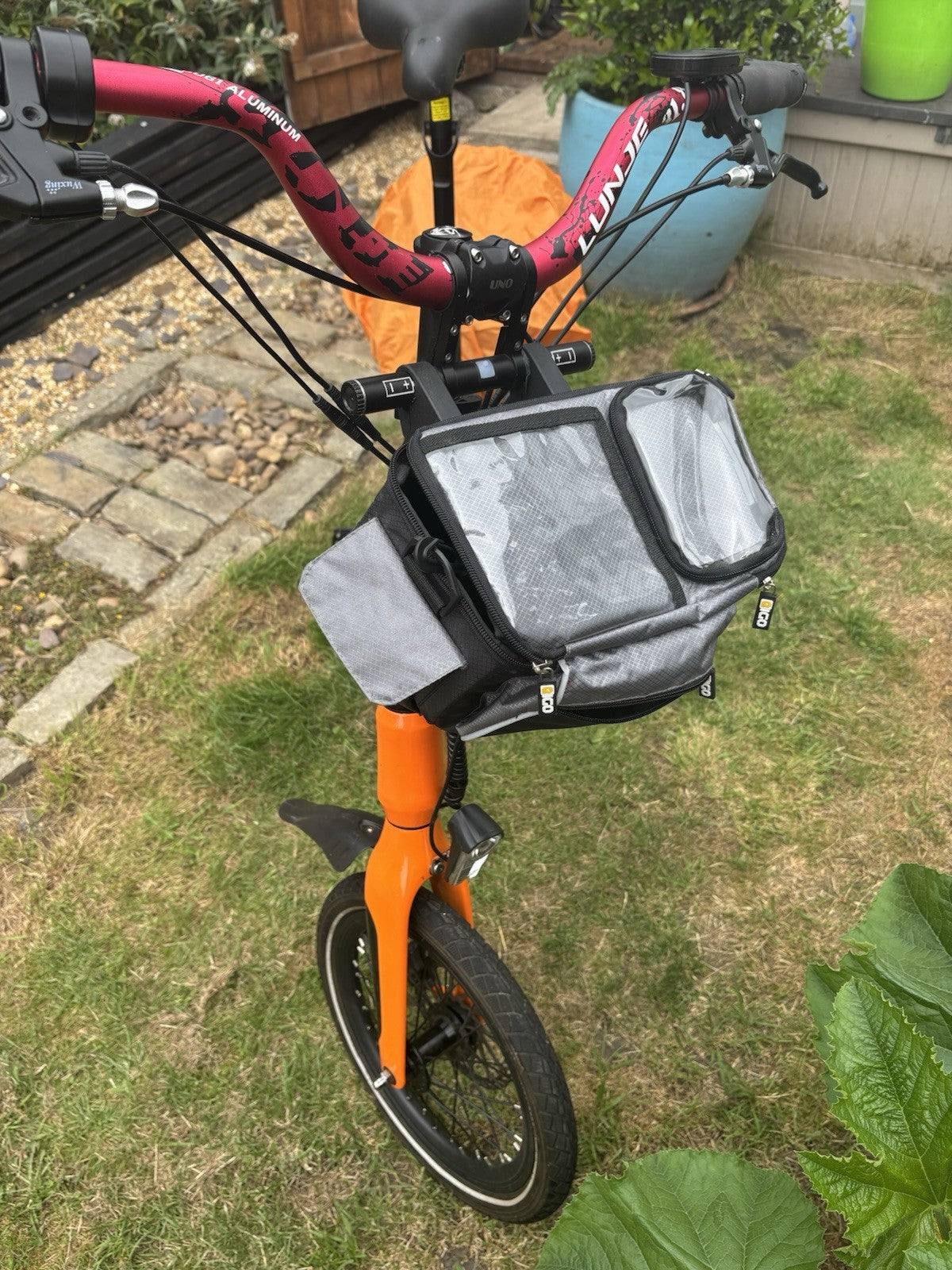 Mirider folding Bike, Used Very Good Condition.