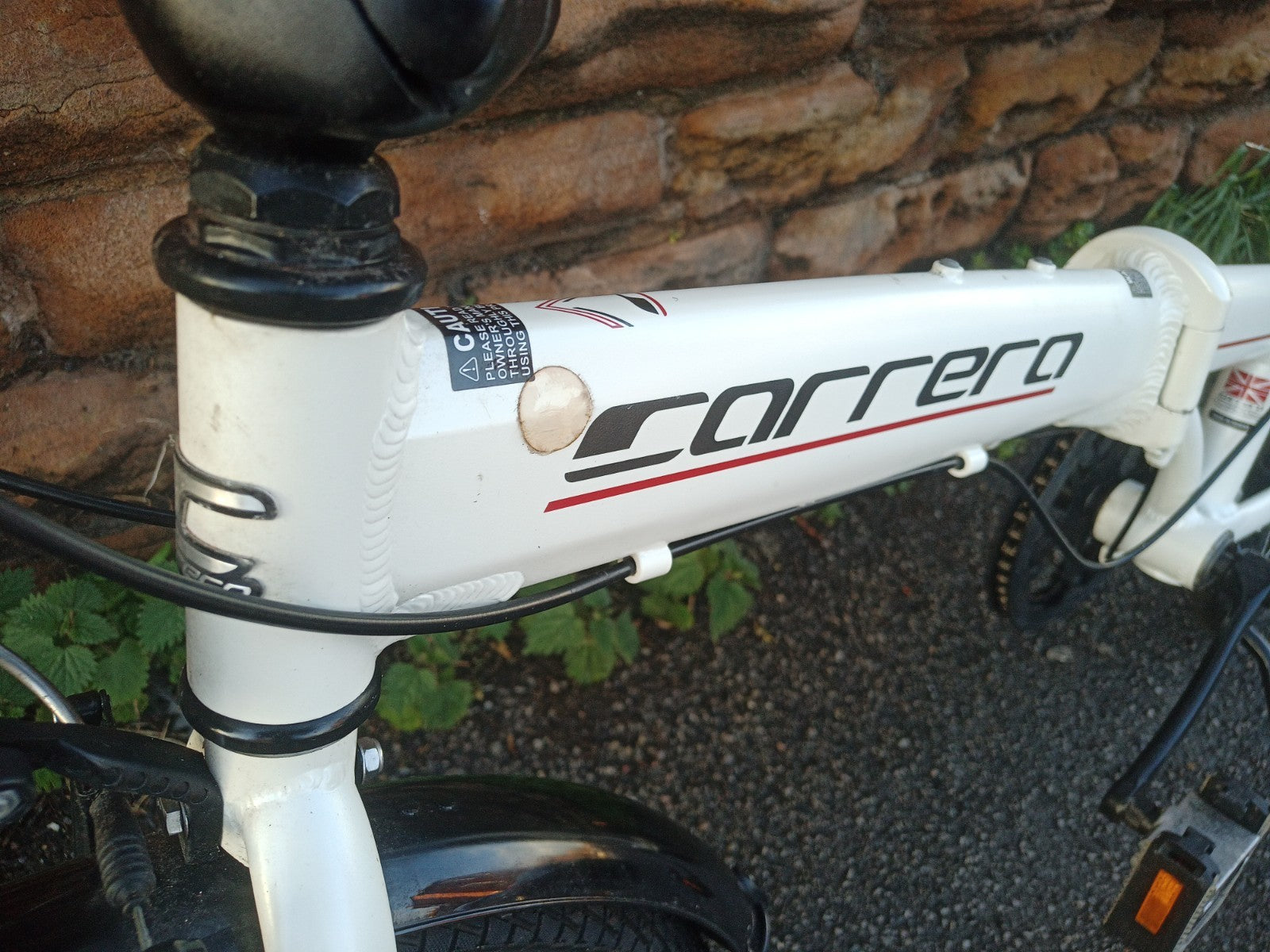 Carrera Transit 20-inch Folding Aluminium Light Weight 3 speed Bike VGC
