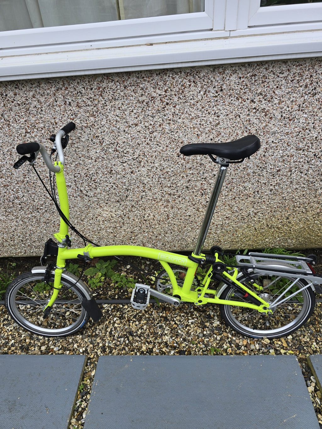 Brompton C Line in Lime green