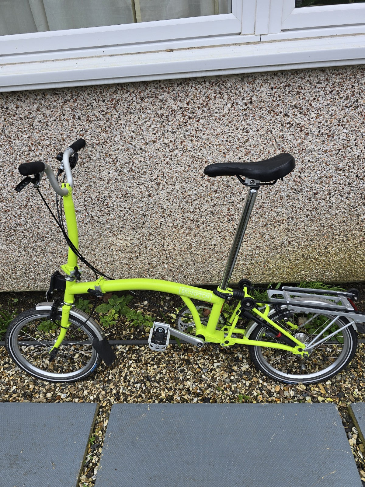 Brompton C Line in Lime green