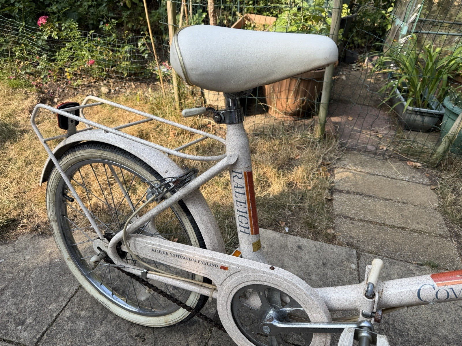 The Raleigh compact folding bike