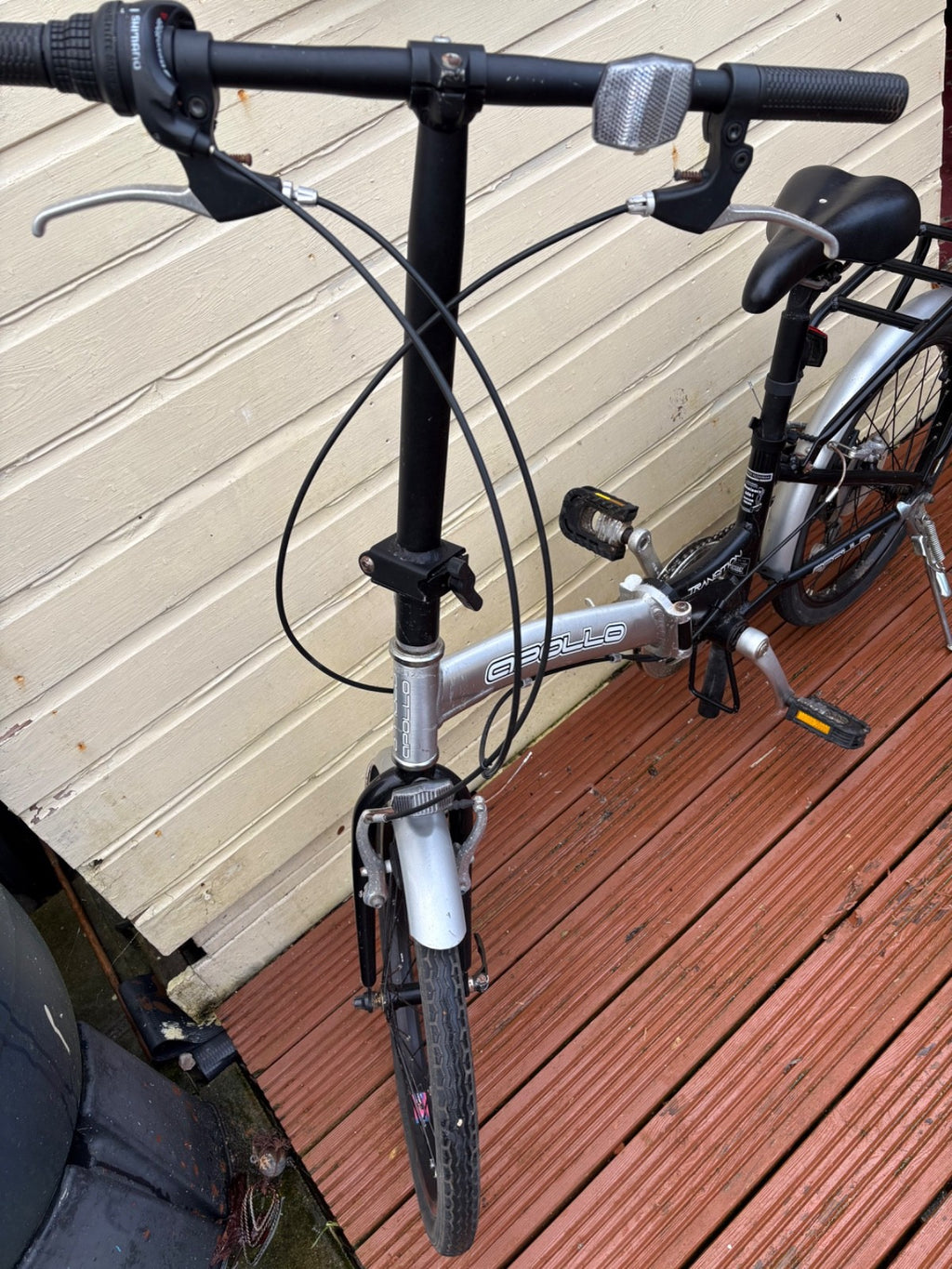 2 Apollo Transition lightweight Folding Bikes good condition