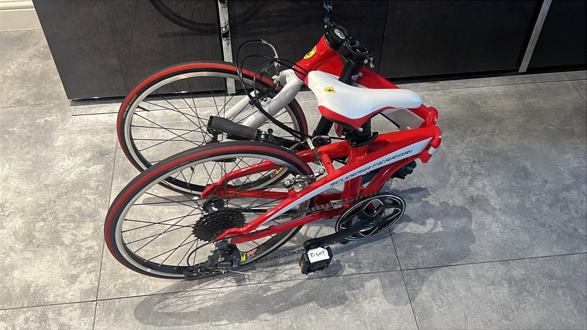 Ferrari Secuderia red Foldable Bike