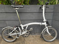 Brompton S3L Folding Bike 3 Speed C Line in White
