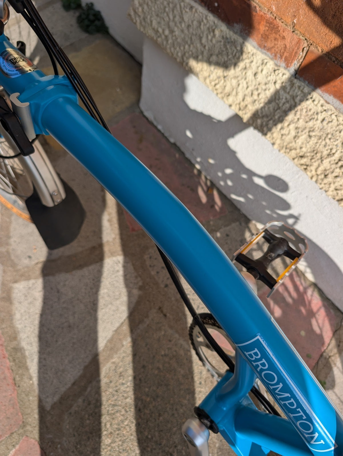 Brompton 2018 6SL Lagoon Blue - Folding Bike - Good Condition
