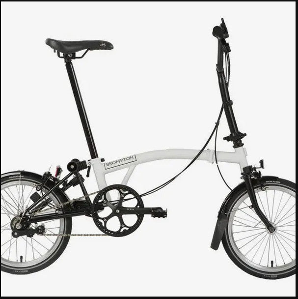 Brompton M6L - 6 Speed - C Line - Mid- White