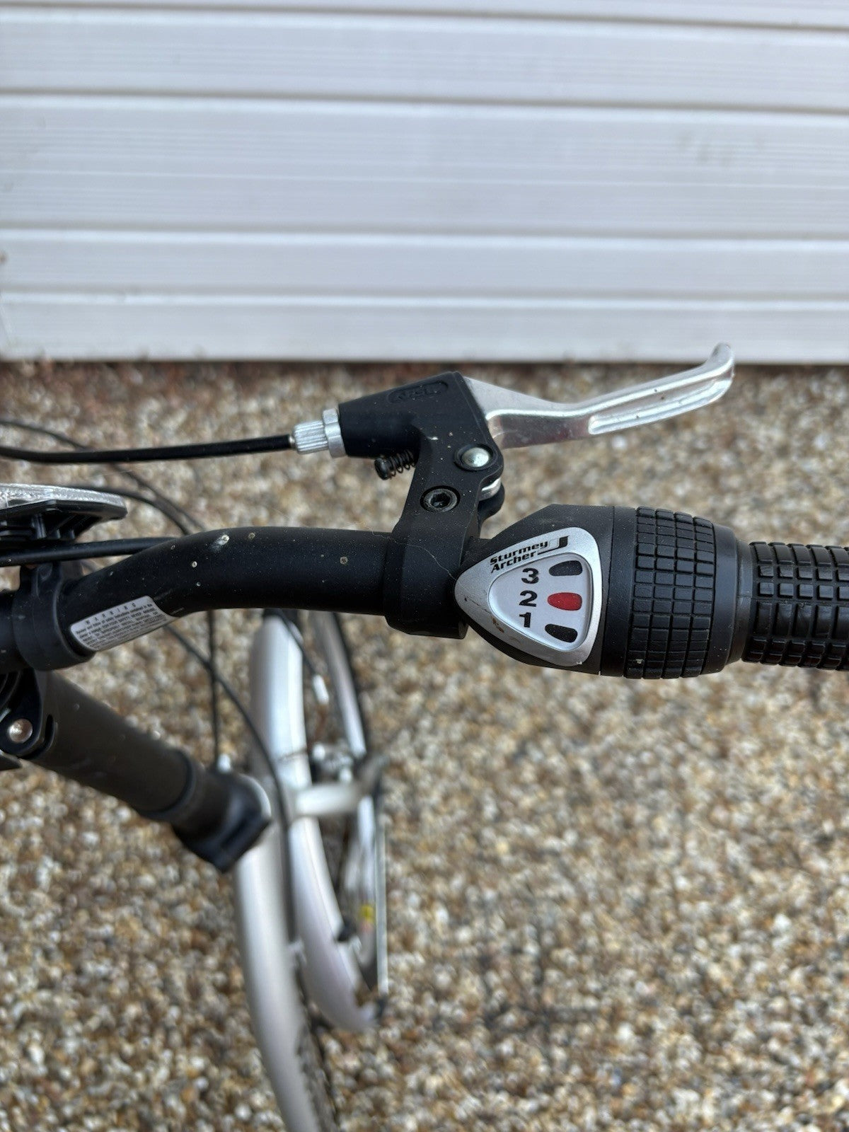 Ammaco silver ladies folding British made bike sturmey archer gears