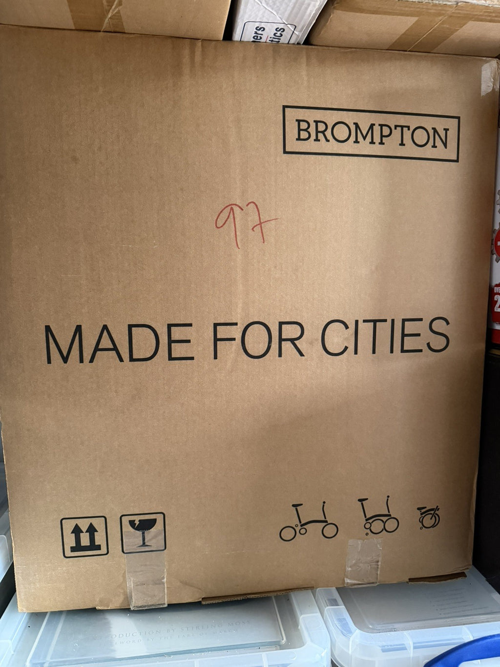 Brompton Barbour Limited Edition – BRAND NEW never used (with accessories)