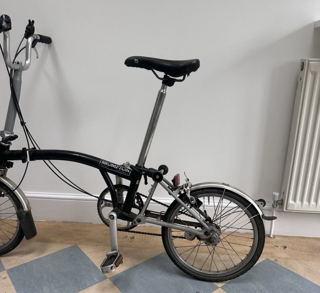 Brompton M3L Folding Bike Black (3 Speed)
