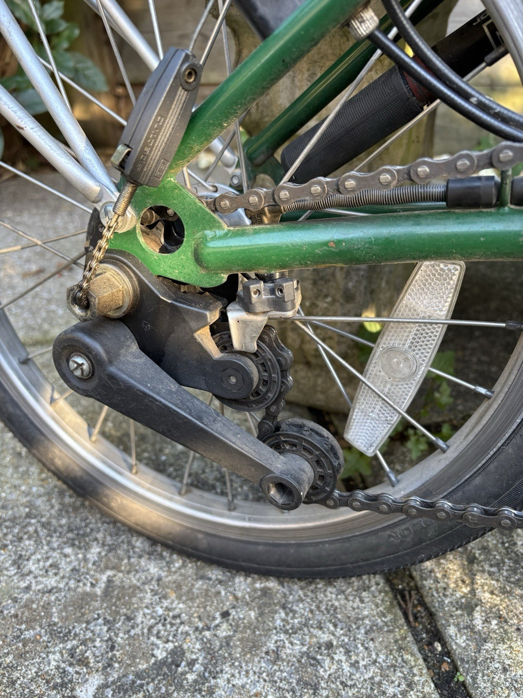 Brompton M6L Folding Bike , 6 Speed, British Racing Green - Used, UK Made