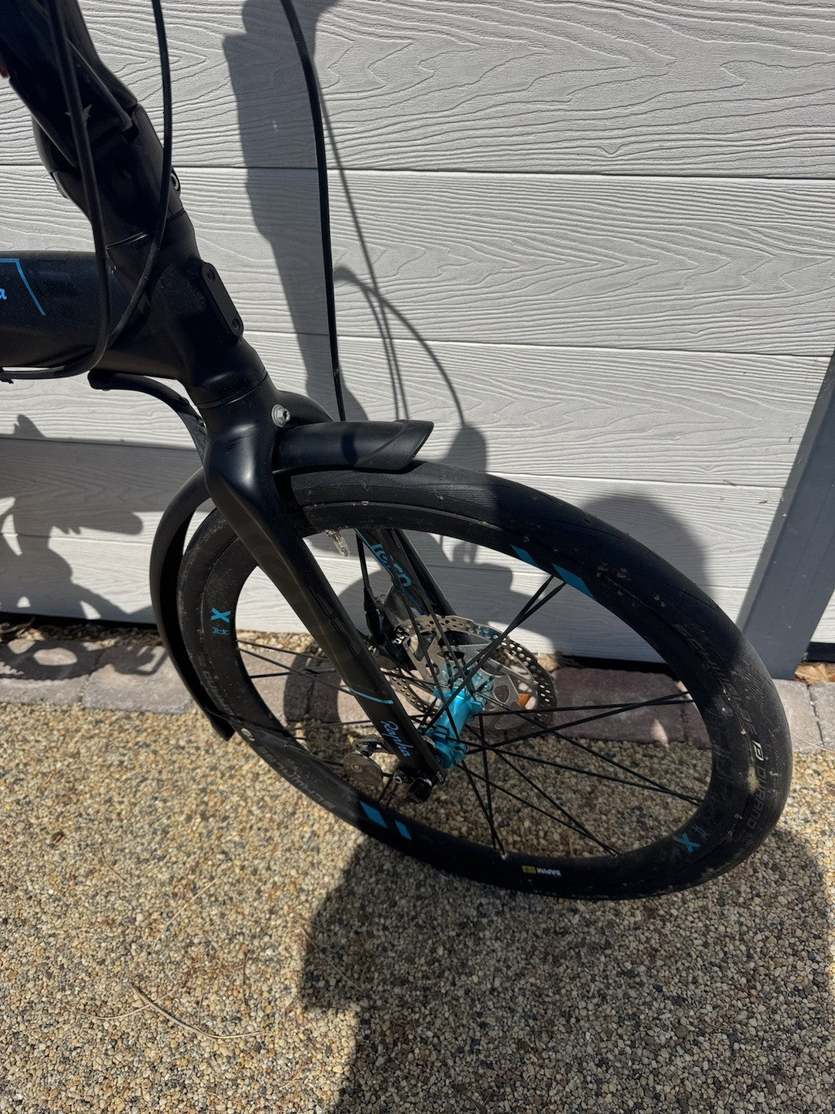 TERN VERGE X11 FOLDING BIKE BLACK LOADS OF UPGRADES, Drop bars, SRAM Force, FAST