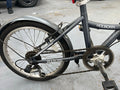 Challenge Holborn 20in Folding Bike Grey, Mudguards, Kickstand, Adjustable Seat