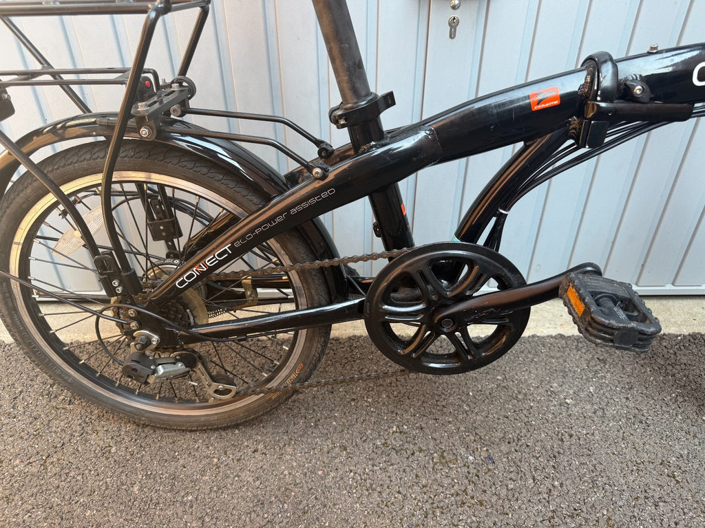 Unisex Mens Womens Black Aluminium Coyote Folding Bike - Spares Repair