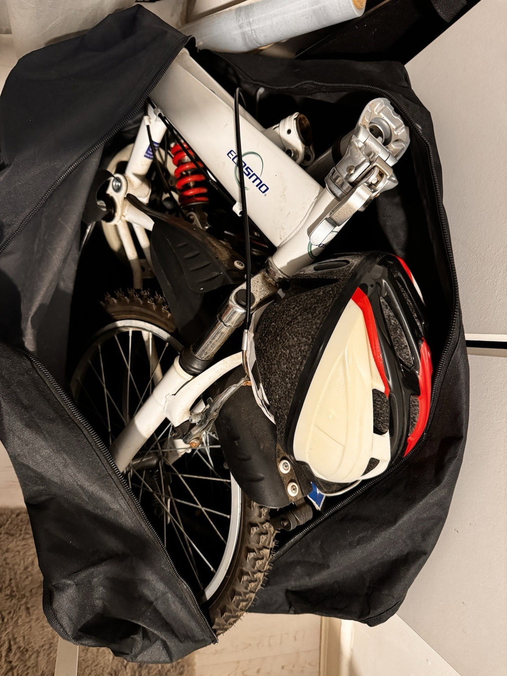 Ecosmo Folding Bike 20-inch Wheels