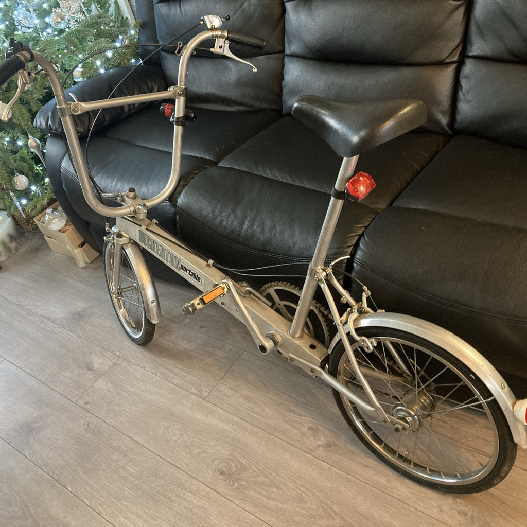 Bickerton Portable Folding Bicycle 3-Speed Classic 1970s Vintage Aluminium Bike