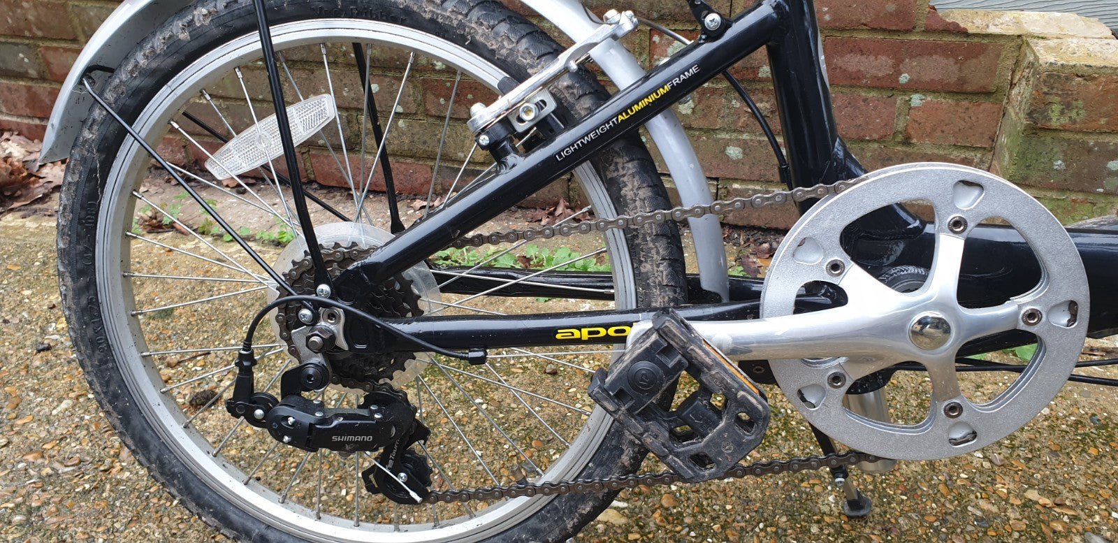 Apollo Contour Alloy Folding Bike Unisex Adults. Used but Excellent Condition
