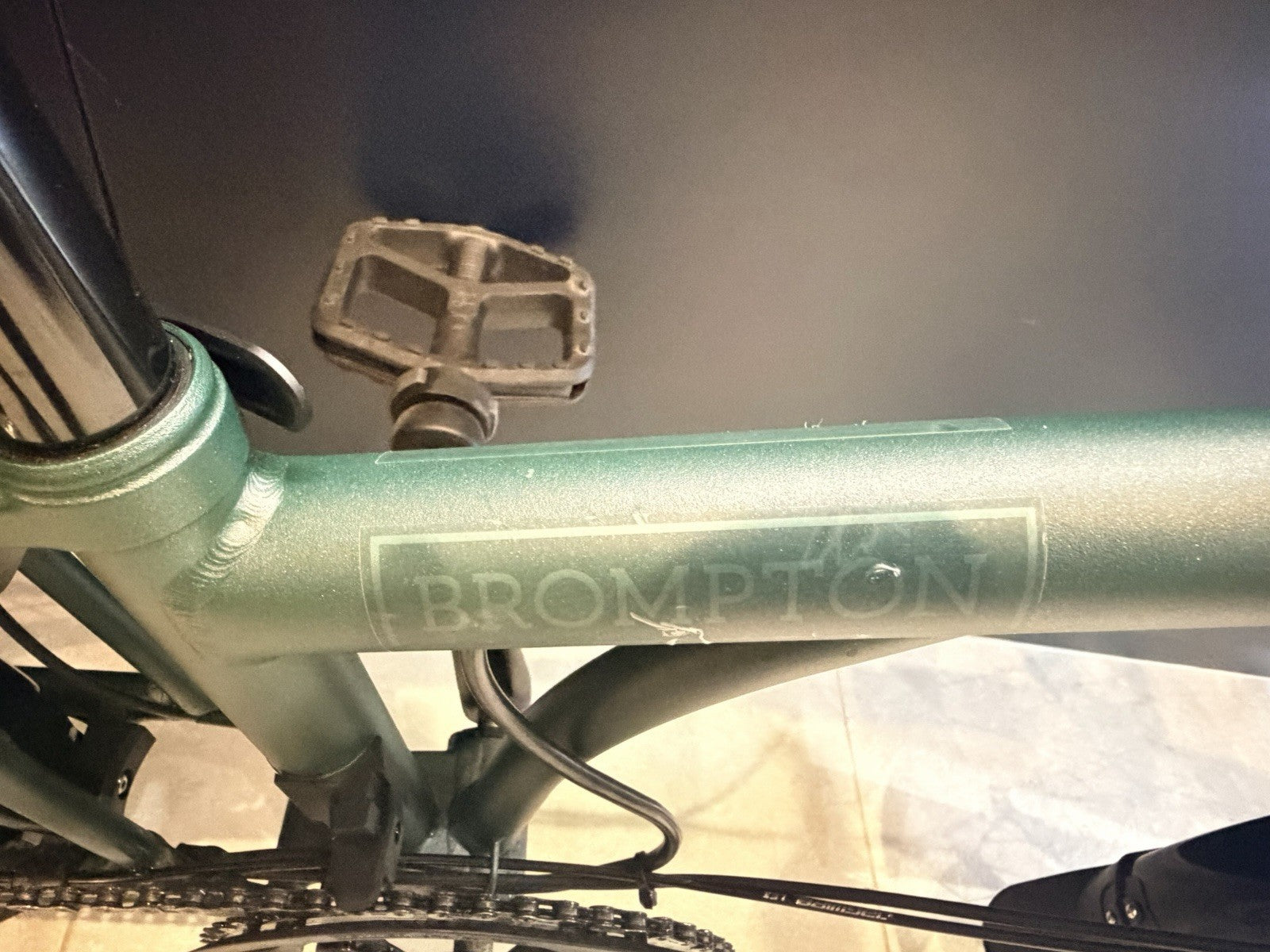Brompton G Line Electric 4 speed - Forest Green - Medium - 164 miles, Sep 2025!