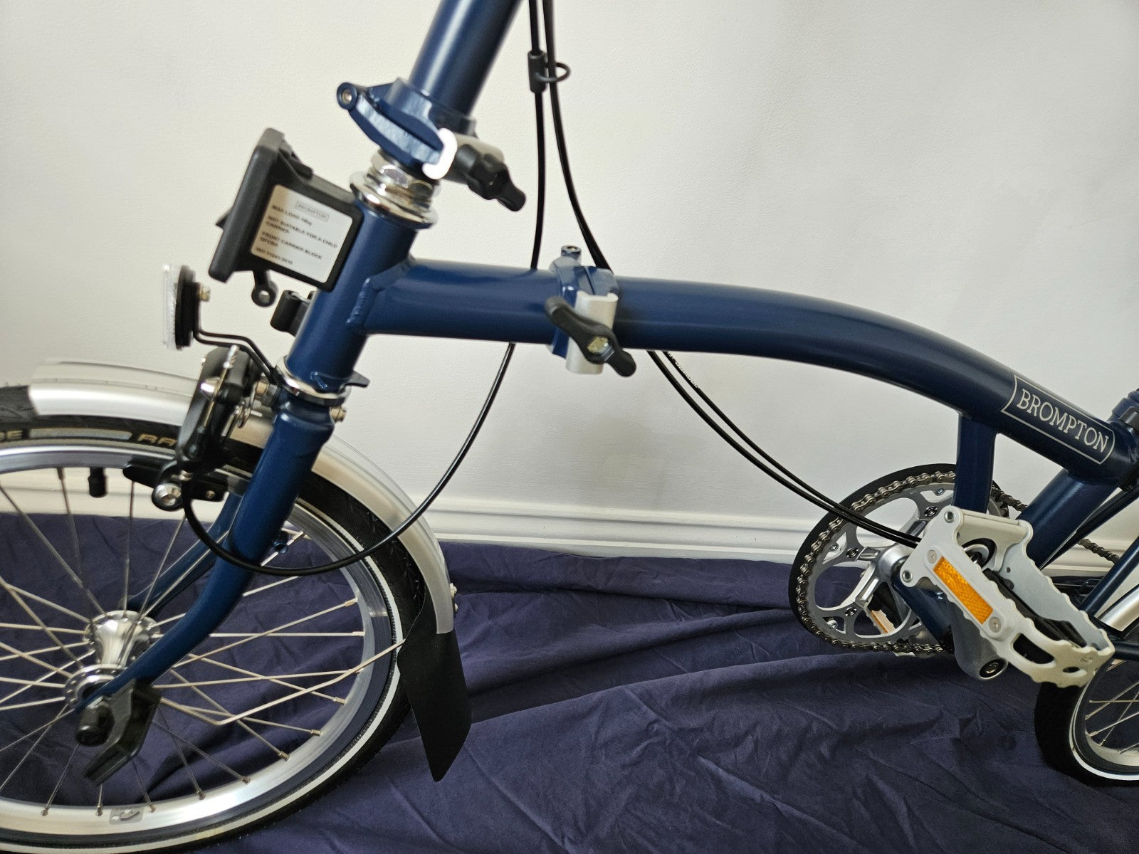 Brompton 3 Speed - C Line - M3L - Blue - excellent condition