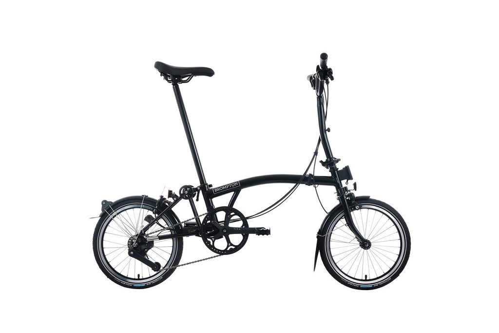 Brompton C Line, 2026 4 Speed Black, Black Ed, Mid bar NEW
