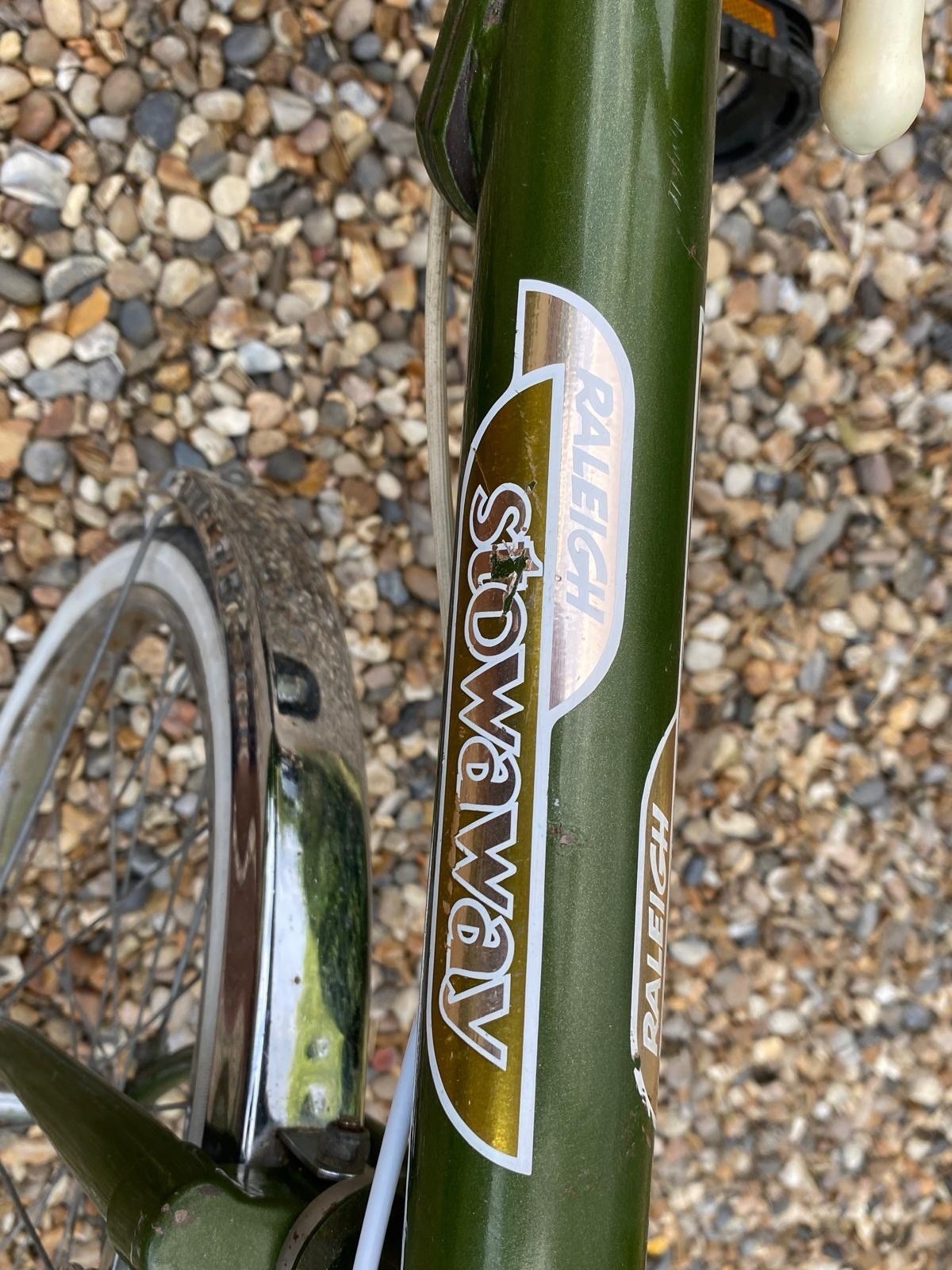Vintage Rayleigh Stowaway Folding Bike