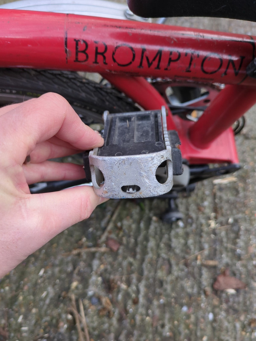 Brompton L5, 1997, Folding Bike, Excellent Condition, Red, Sturmey Archer