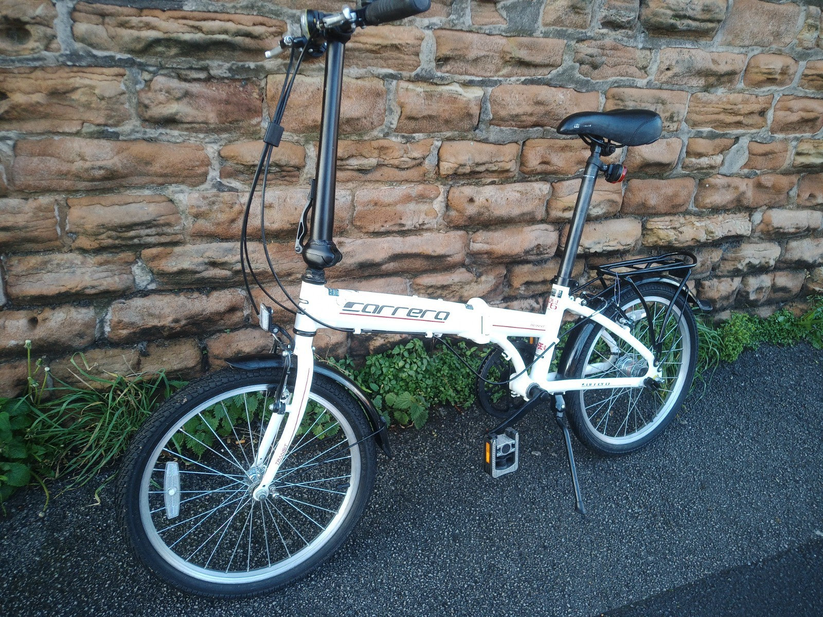 Carrera Transit 20-inch Folding Aluminium Light Weight 3 speed Bike VGC