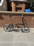 Brompton Folding Bike 3-Speed, Black