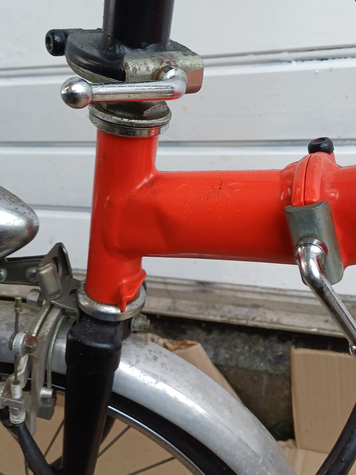 Brompton Folding Bike  Vintage MK1 made in 1980 Worldwide 🌐 Shipping