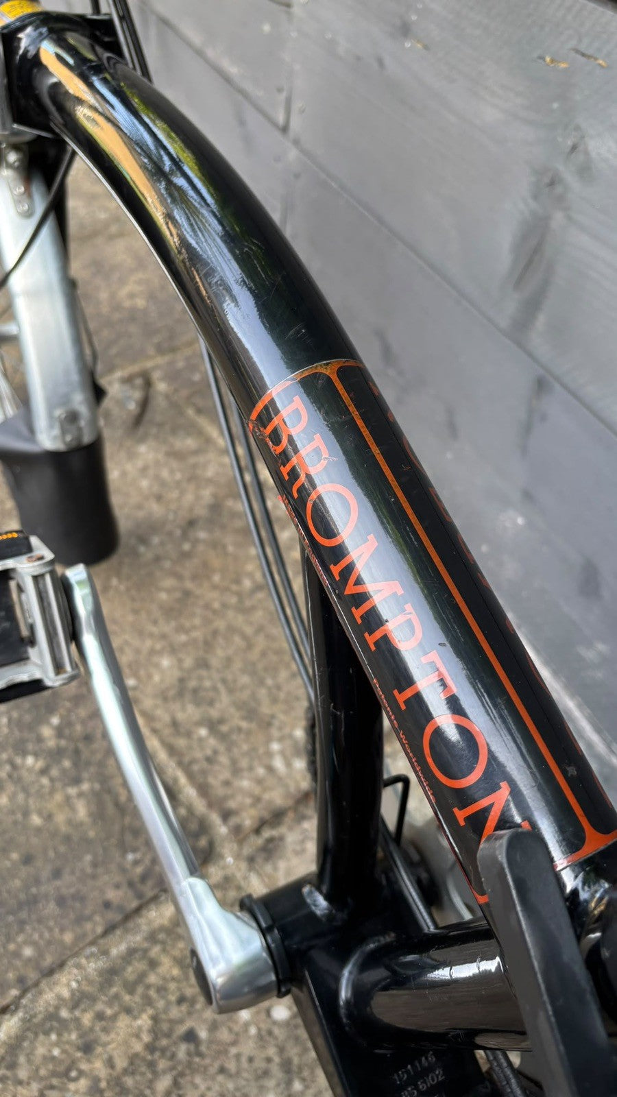Brompton M5R C line Explore equivalent in Gloss Black - Leisure Used