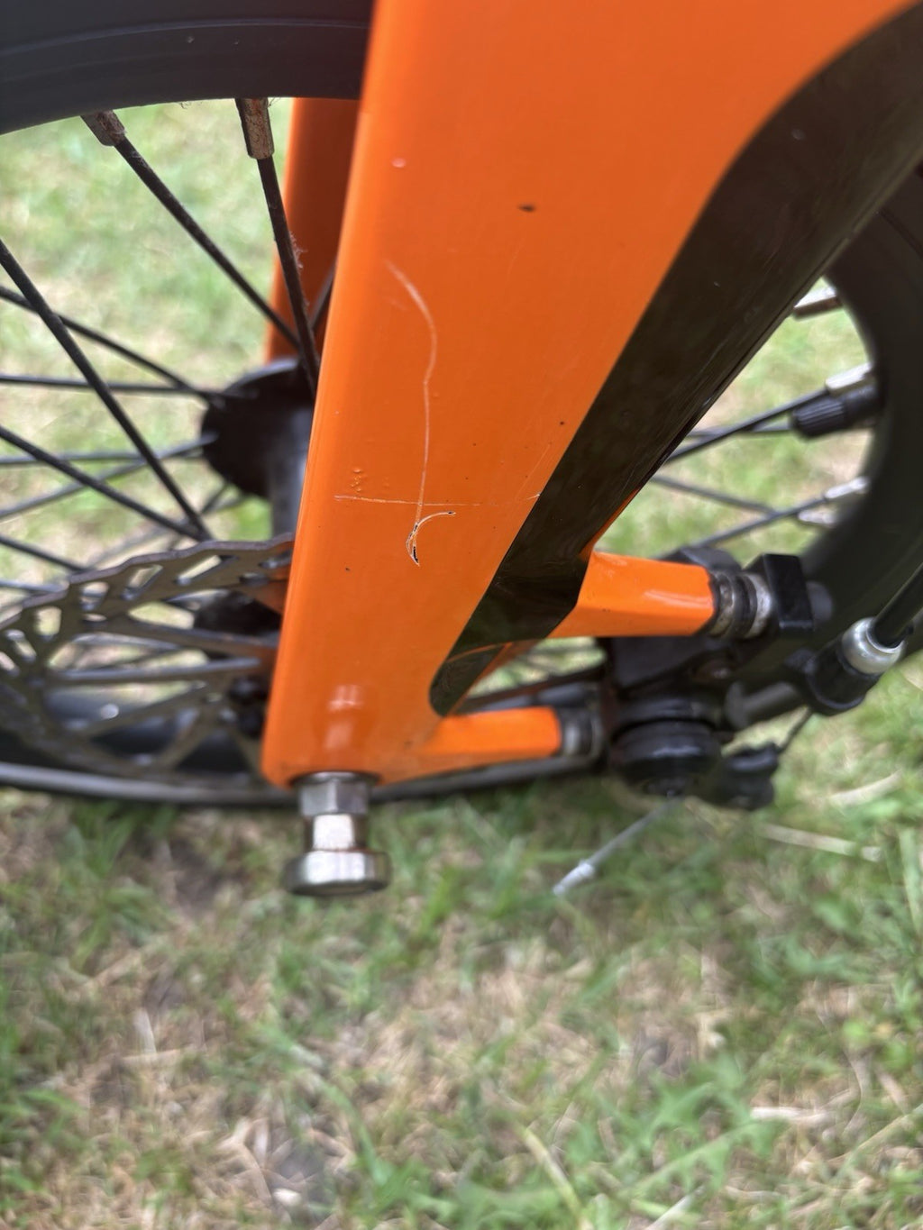 Mirider folding Bike, Used Very Good Condition.