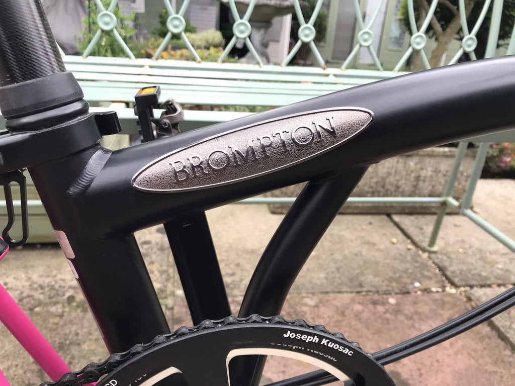 Brompton Folding Bicycle 3-Speed Many Upgrades Very Rare Mint Condition