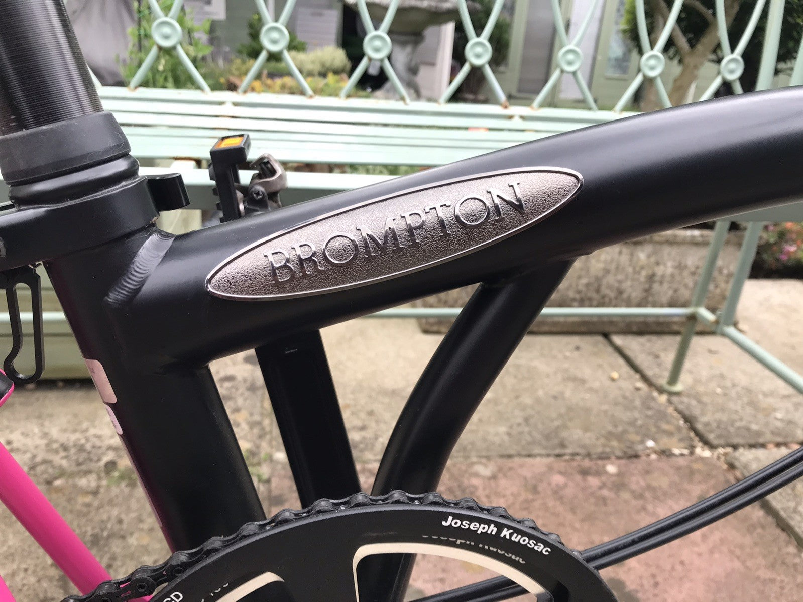 Brompton Folding Bicycle 3-Speed Many Upgrades Very Rare Mint Condition