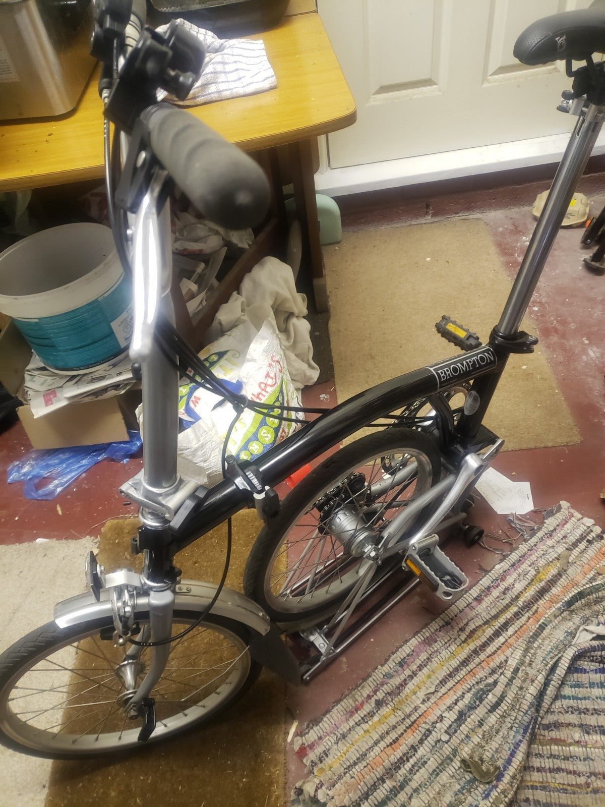 Brompton Folding Bike 6-Speed Black