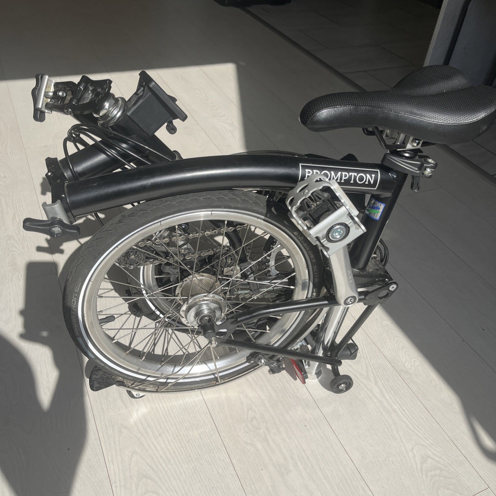 Brompton Folding Bike Excellent Condition Fully Serviced Black