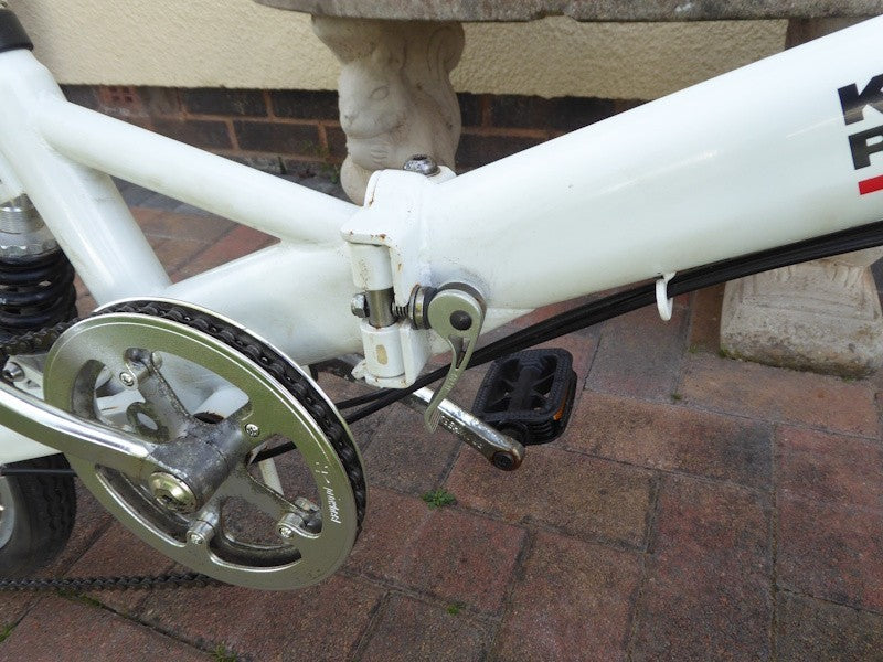 Adults Size Folding Bike. 16" Wheels 6 Gears. Rear Suspension View Exeter