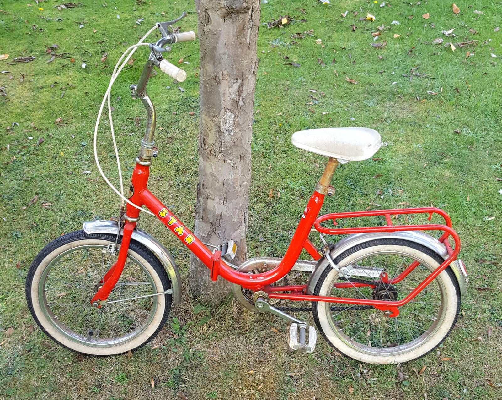 Vintage 'Star' Child's FOLDING Bike / Bicycle. Needs TLC. Please read listing