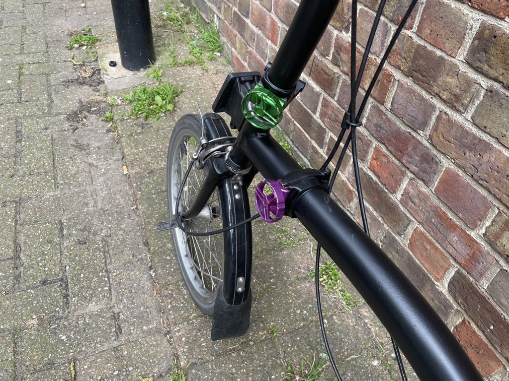 Brompton 2 Speed – Restored – Rear Rack + Upgraded Hinges