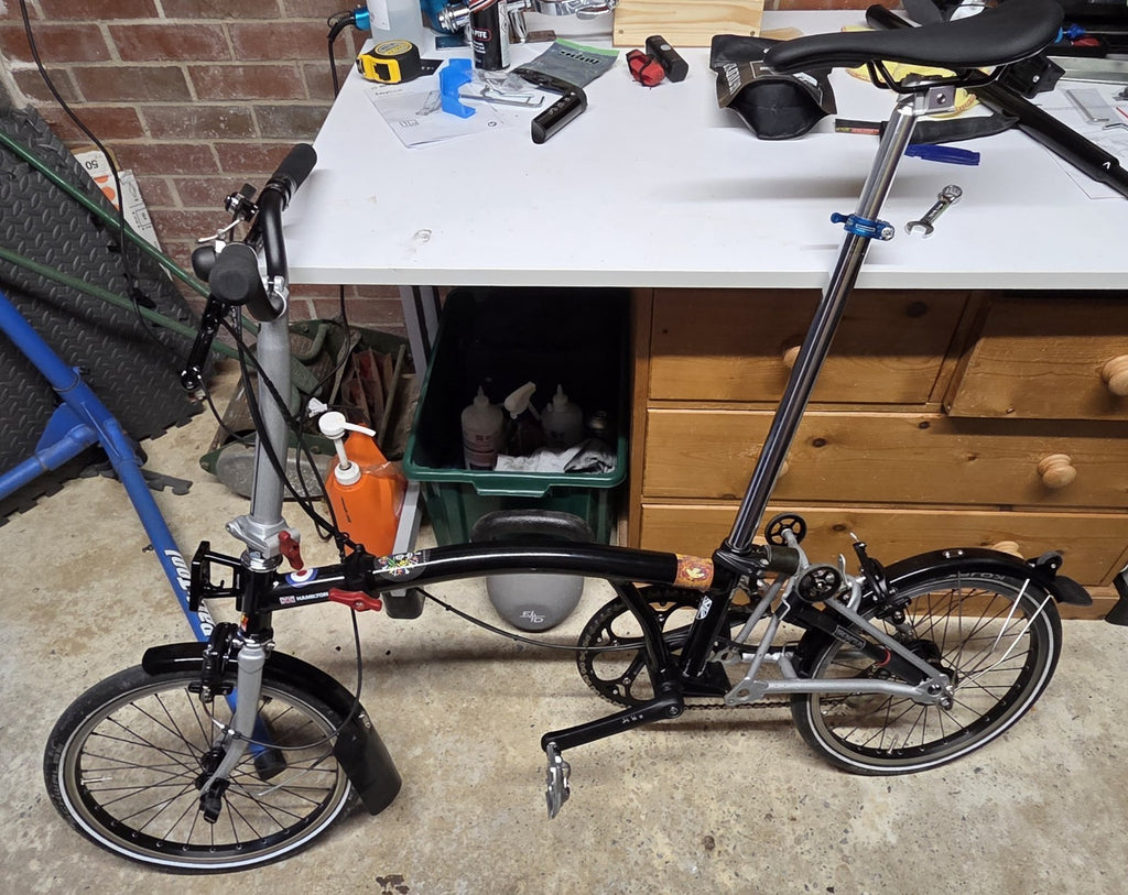 Brompton M3L Folding Bike - Serviced Condition