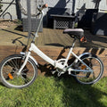 FIAT 500 Foldable Bicycle & Carry Bag White