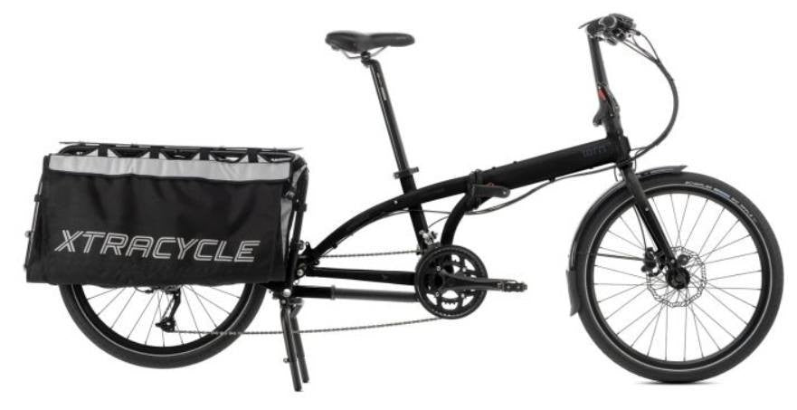 Tern Cargo Node Folding Longtail Cargo Bike 24” Wheels + Xtracycle Bags